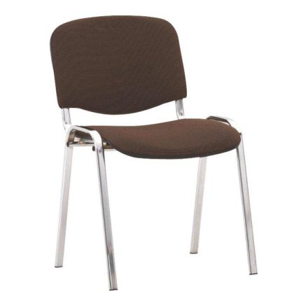 Konferencia szék, barna, ISO