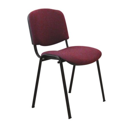 Konferencia szék, bordó, ISO NEW