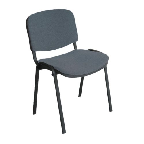 Konferencia szék, szürke, ISO NEW