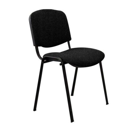 Konferencia szék, fekete, ISO NEW